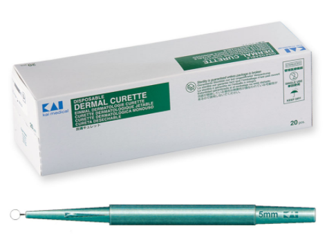 CURETA DESCARTÁVEL 5MM (unidade)