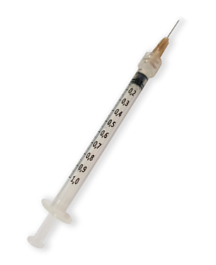 SERINGA SR 1,0ml LUER LOCK AGULHADA (unidade)