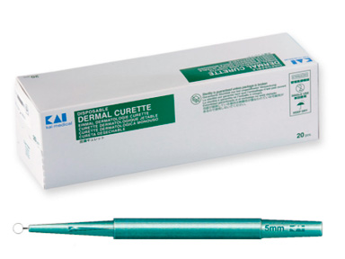 CURETA DESCARTÁVEL KAI 2mm (unidade)